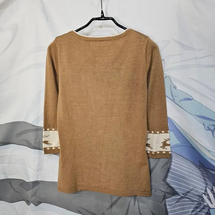 [BUNJANG] Love Moschino Deer Pattern Knit Sweater / 러브모스키노 사슴 패턴 니트