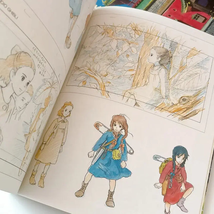 [BUNJANG] Studio Ghibli The Great Exhibition Arrietty Artbook Bundle Set / 스튜디오 지브리 대박람회 입체건축전 마루밑 아리에티 아트북