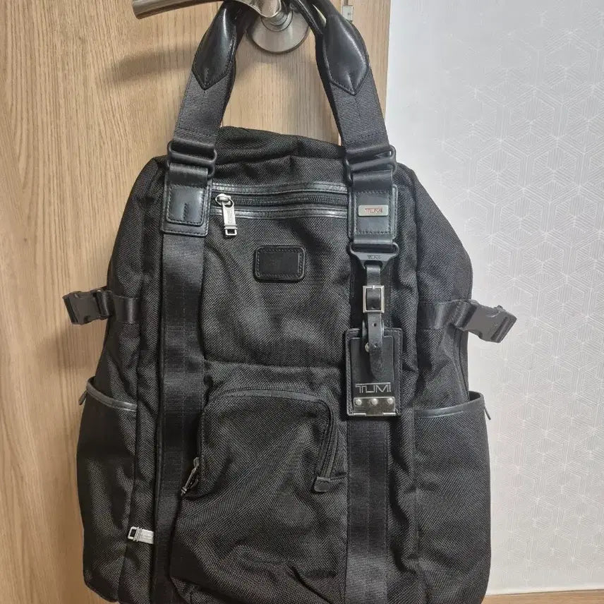[BUNJANG] TUMI Alpha Bravo Lejeune Black Backpack / 투미 알파브라보 르준 블랙 백팩