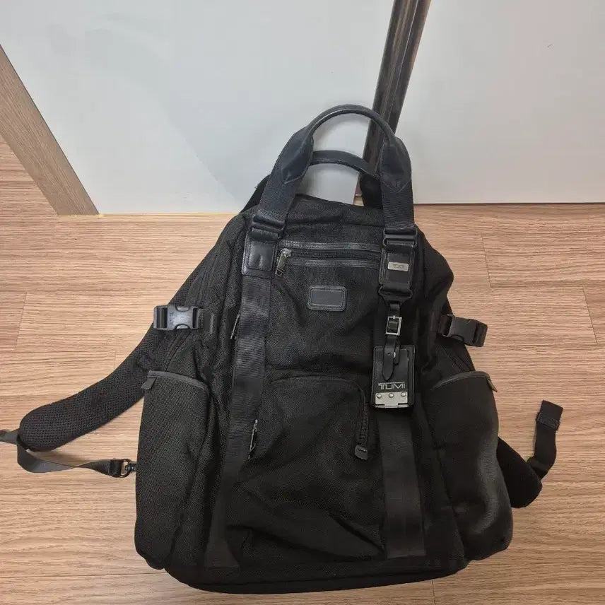 [BUNJANG] TUMI Alpha Bravo Lejeune Black Backpack / 투미 알파브라보 르준 블랙 백팩