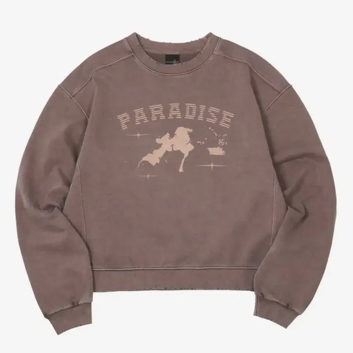 [BUNJANG] Tilden Paradise Sweatshirt Brown / 틸던 파라다이스 스웻 브라운