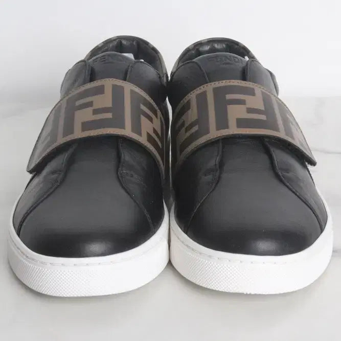 [BUNJANG] Fendi FF Logo Banding Sneakers Black / 펜디 FF로고 밴딩 스니커즈 블랙 38(250)