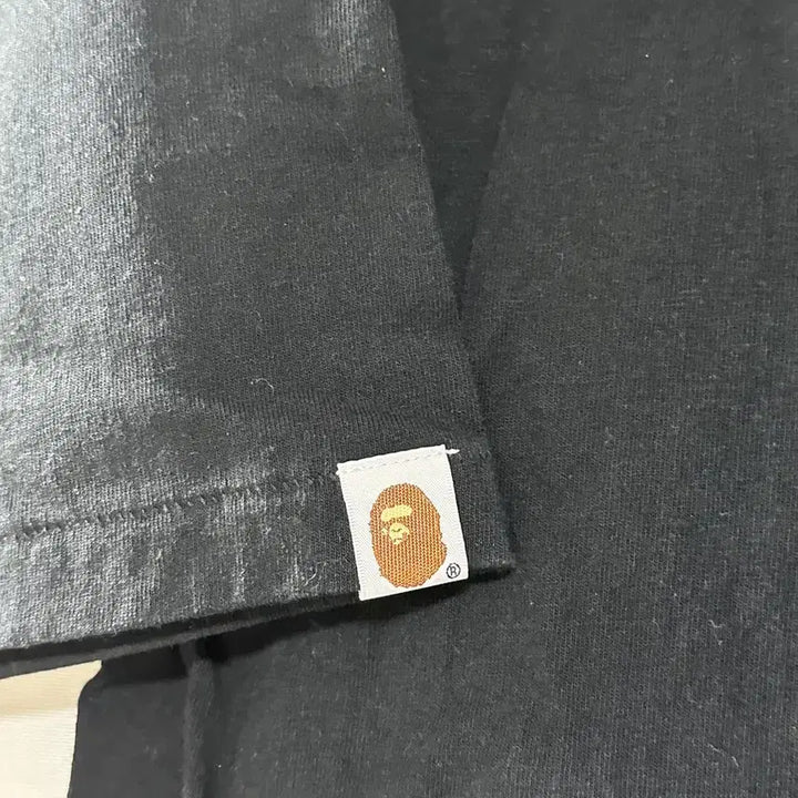 [BUNJANG] BAPE Black Short Sleeve T-shirt / 베이프 검정 반팔 티셔츠