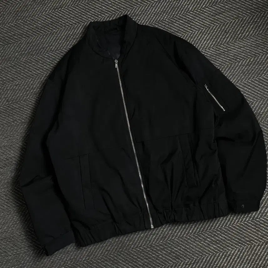 [BUNJANG] ZIOZIA Oversized Padded MA-1 Bomber Jacket / 지오지아 신슐레이트 박시핏 패디드 항공 블루종 MA-1 점퍼y 4803