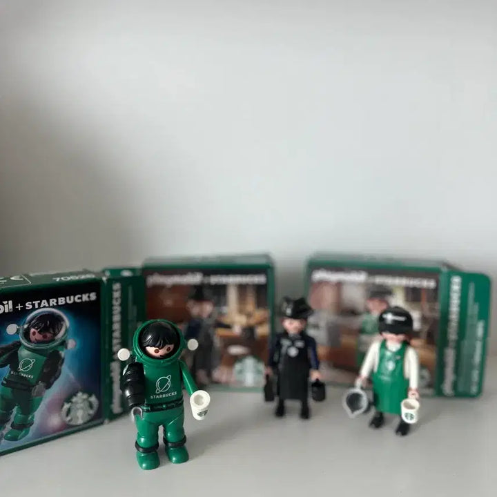 [BUNJANG] Starbucks Playmobil Set / 스타벅스 플레이모빌3개 세트