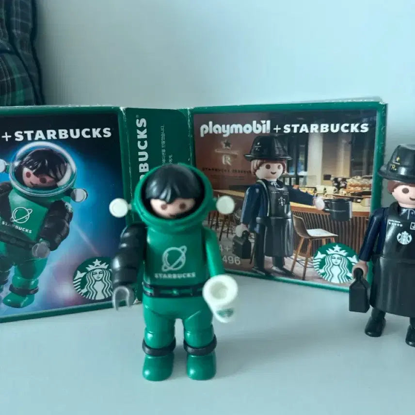 [BUNJANG] Starbucks Playmobil Set / 스타벅스 플레이모빌3개 세트