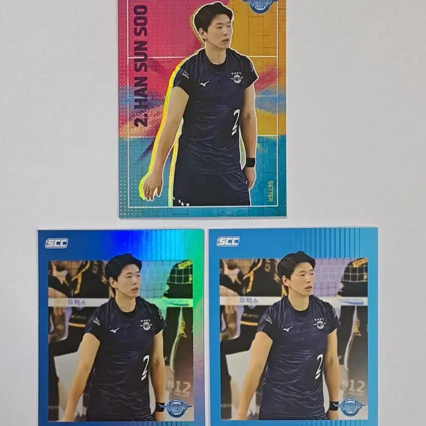 [BUNJANG] Kobo Card Korean Air Han Seon-soo Card Set / 코보카드 대한항공 한선수 카드 3장 세트