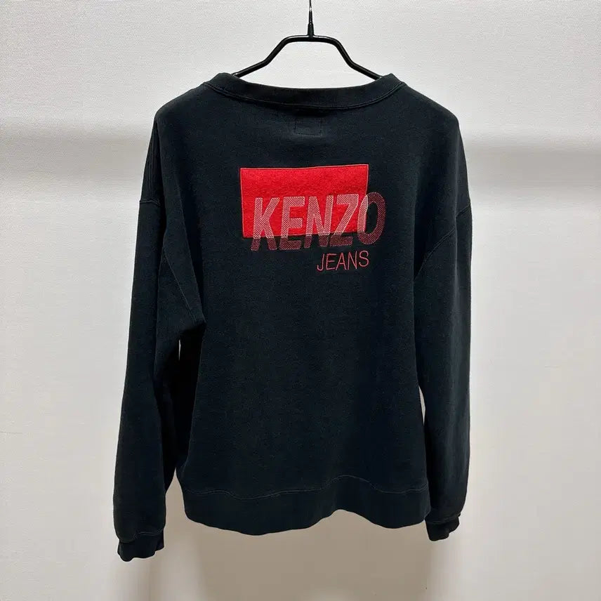 [BUNJANG] Kenzo Jeans Back Print Sweatshirt / [F] 겐조 진스 백프린팅 맨투맨 Kenjo jeans