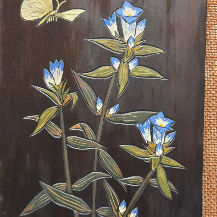 [BUNJANG] Japanese Wooden Carved Frame / 일본 목각 액자.71년