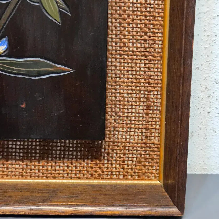 [BUNJANG] Japanese Wooden Carved Frame / 일본 목각 액자.71년