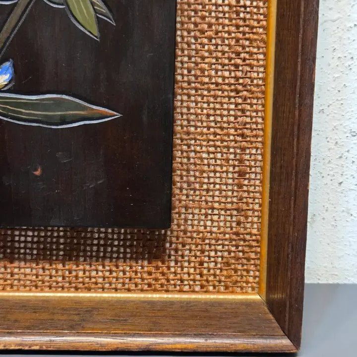 [BUNJANG] Japanese Wooden Carved Frame / 일본 목각 액자.71년