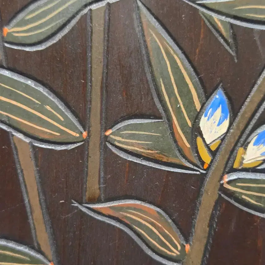 [BUNJANG] Japanese Wooden Carved Frame / 일본 목각 액자.71년