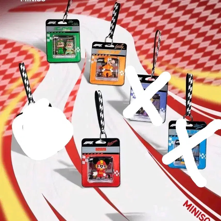 [BUNJANG] Miniso F1 Character Keyring / 미니소 F1 키링 같이 공구하실 분