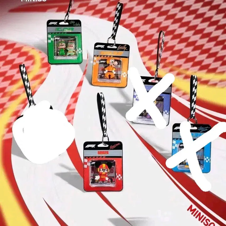 [BUNJANG] Miniso F1 Character Keyring / 미니소 F1 키링 같이 공구하실 분