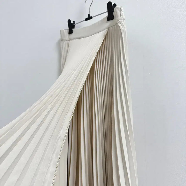 [BUNJANG] Boen Lia Pleated Skirt Ivory / 보웬 리아 주름 플리츠 스커트 아이보리