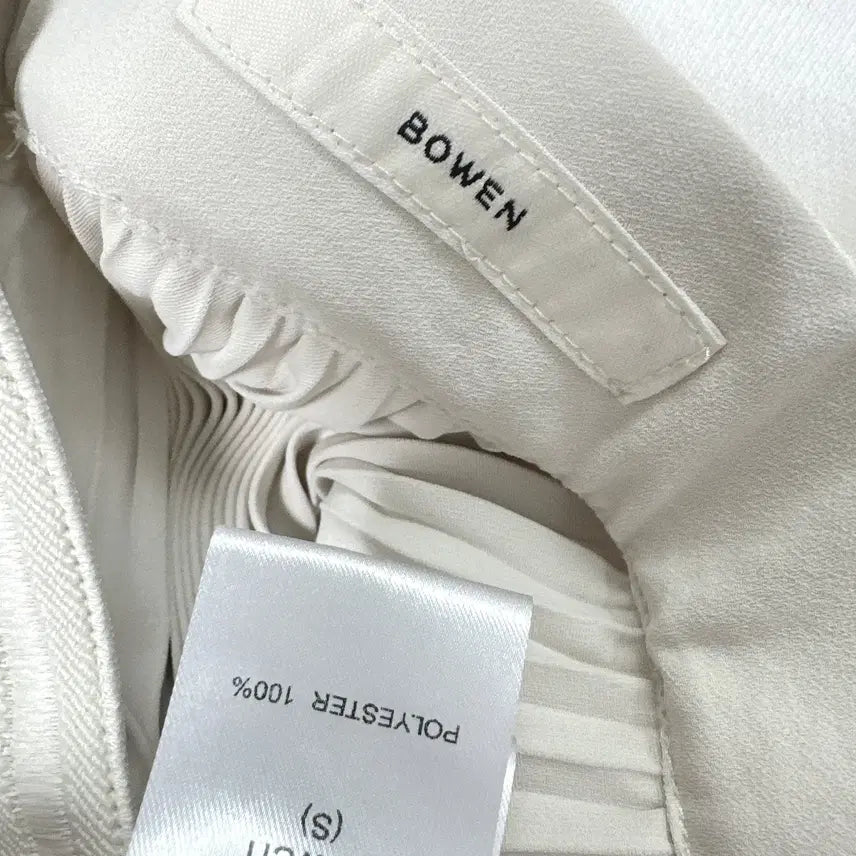 [BUNJANG] Boen Lia Pleated Skirt Ivory / 보웬 리아 주름 플리츠 스커트 아이보리