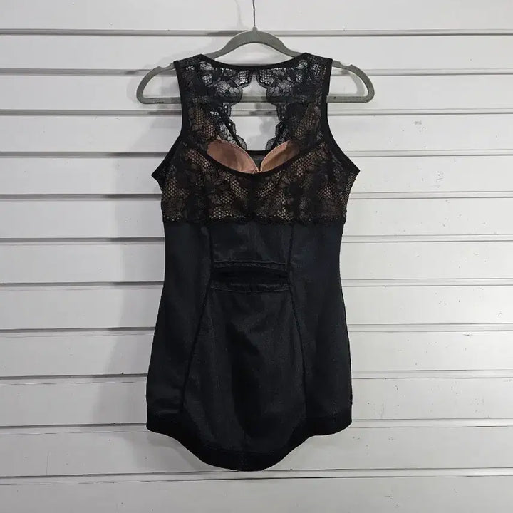 [BUNJANG] JMS Black and Brown Lace Bra Running Top / jms 블랙  브라운무늬 레이스포인트 브라런닝 80A/보물찾기천사