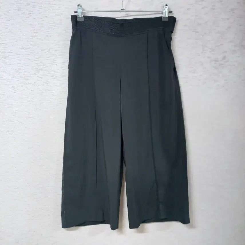 [SOLD OUT] B3-20/시스템 블랙 와이드팬츠 여성