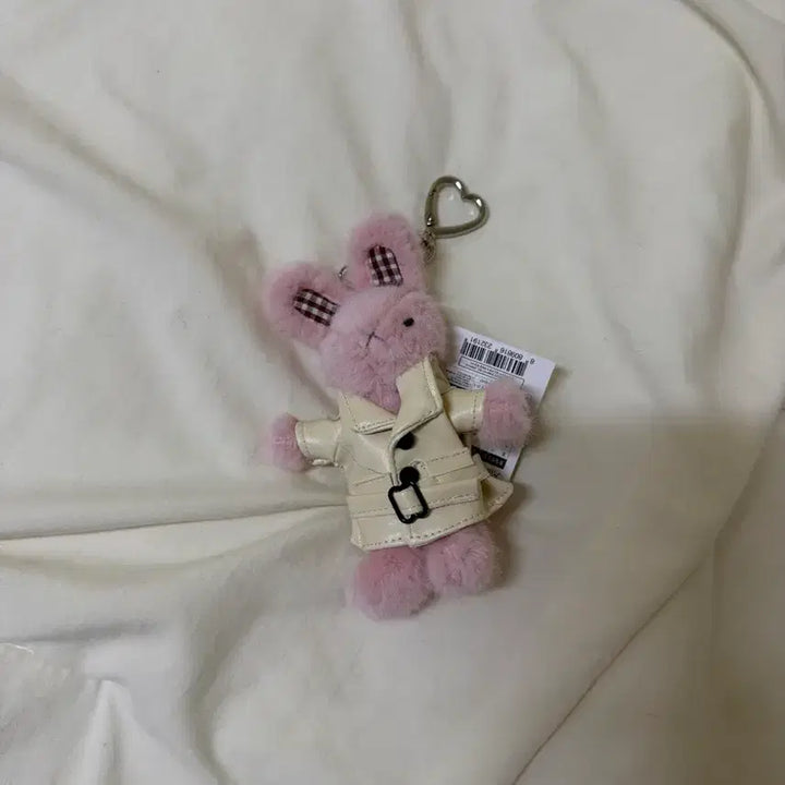 [BUNJANG] Pink Rabbit Doll Keyring / 토끼 인형 키링