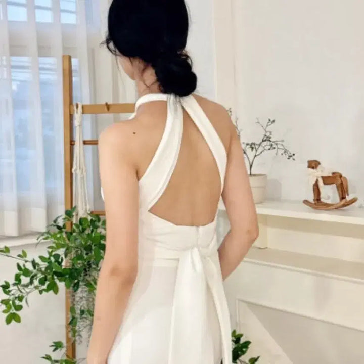 [BUNJANG] Wedding/Event White Dress Rental / 최저가 대여 졸업사진 화이트 드레스 웨딩 컨셉사진 2부 피로연 연주회