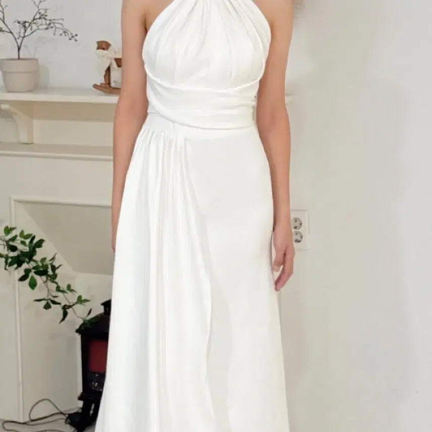 [BUNJANG] Wedding/Event White Dress Rental / 최저가 대여 졸업사진 화이트 드레스 웨딩 컨셉사진 2부 피로연 연주회