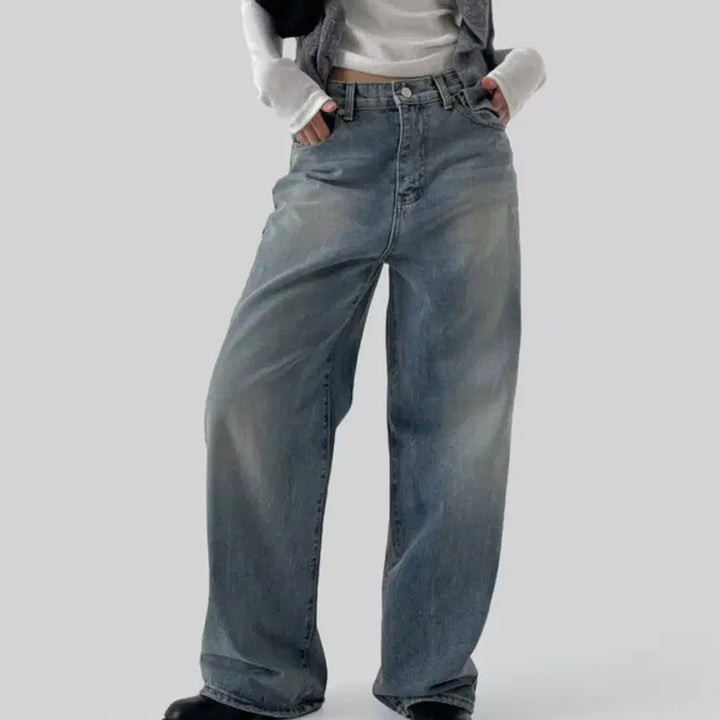 [BUNJANG] Autumn Bruise Denim Jeans / 어텀 브루즈데님