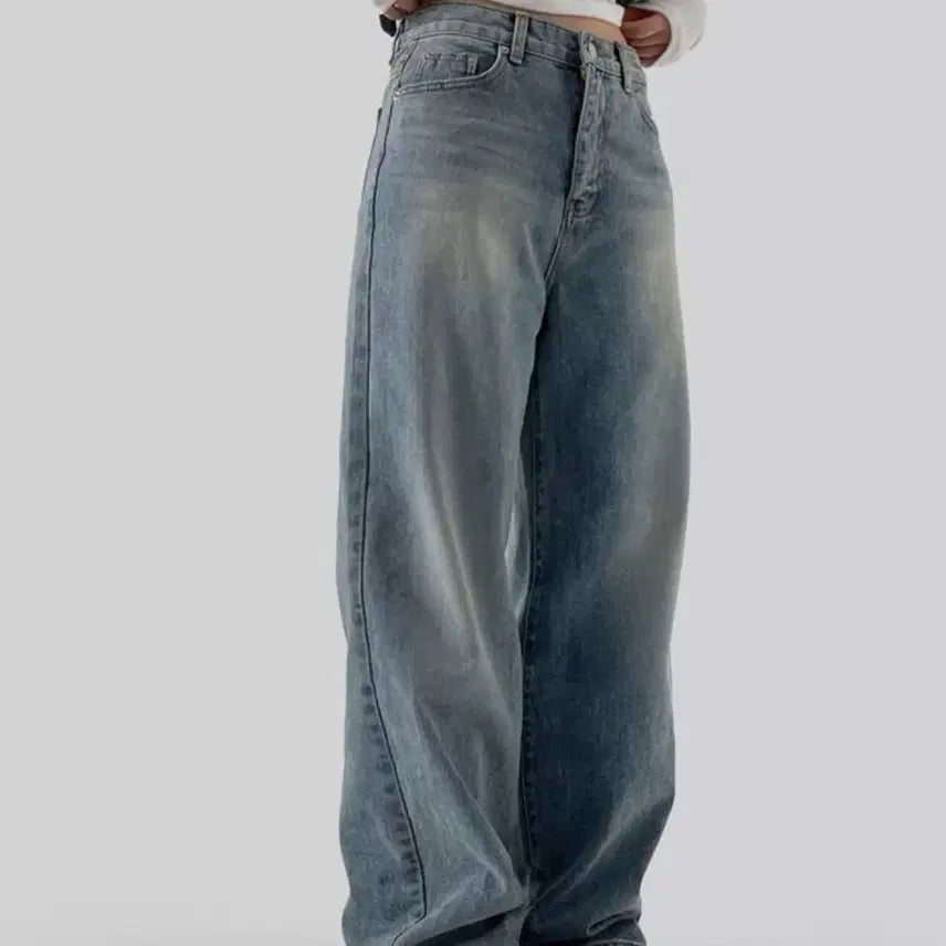 [BUNJANG] Autumn Bruise Denim Jeans / 어텀 브루즈데님