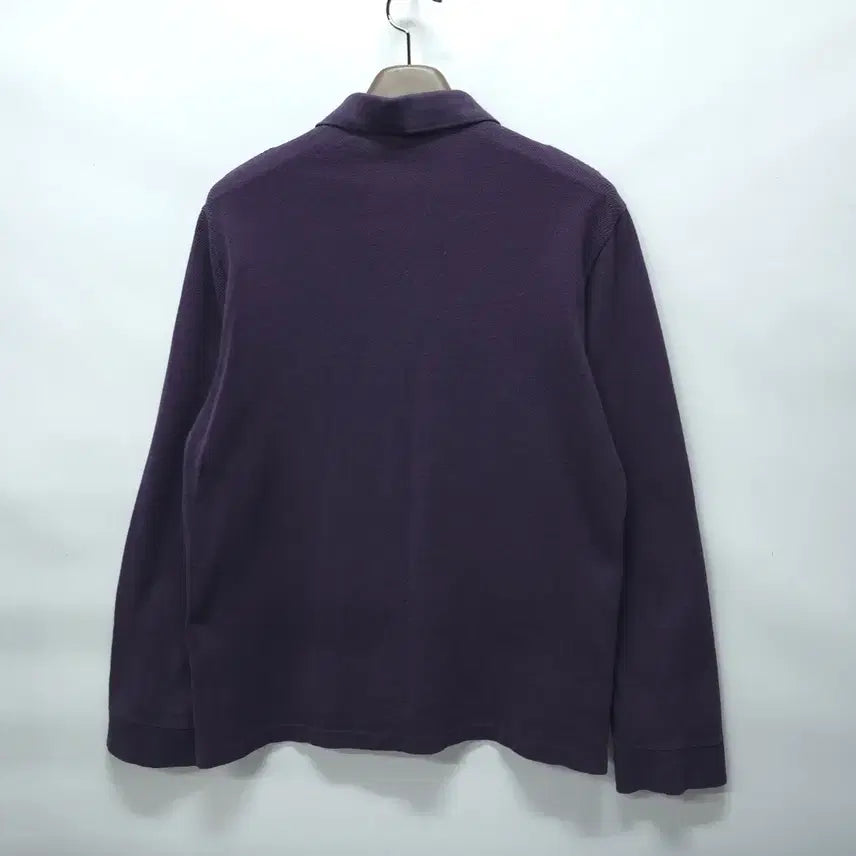 [SOLD OUT] 빈폴 남성 긴팔 카라 티셔츠 (짙은 퍼플 / 사이즈 110)