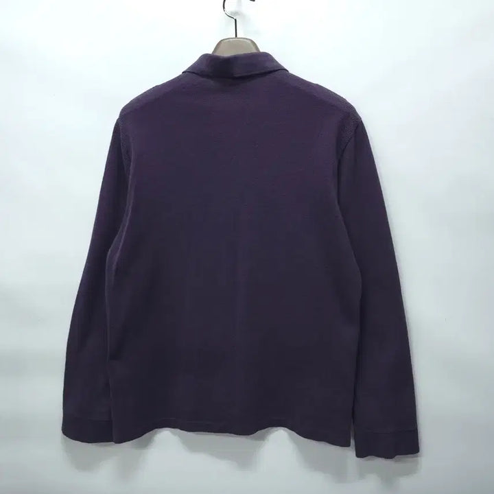 [SOLD OUT] 빈폴 남성 긴팔 카라 티셔츠 (짙은 퍼플 / 사이즈 110)