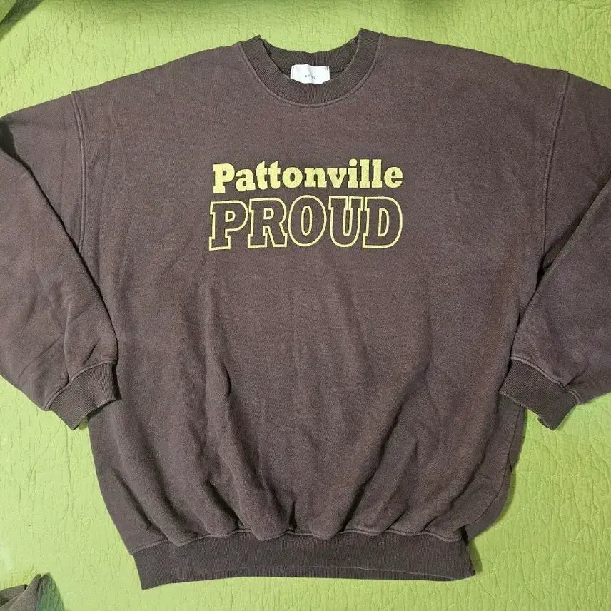 [SOLD OUT] 105-110) 남여공용 오버핏 MOOD Pattonville 맨투맨 기