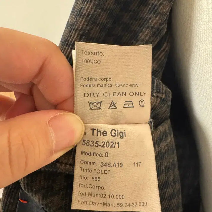 [BUNJANG] The Gigi Corduroy Blazer / (새상품) 더지지 코듀로이 자켓/블레이저