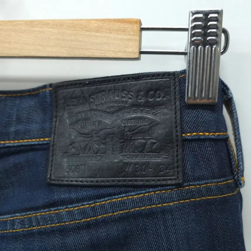 [SOLD OUT] 리바이스 508 블랭크탭 다크인디고 테이퍼드 데님 팬츠(32)