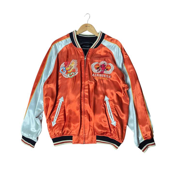 [BUNJANG] Ted Company Reversible Embroidered Sukajan Jacket / [Ted Company] 테드컴퍼니 리버시블 자수 스카쟌 자켓