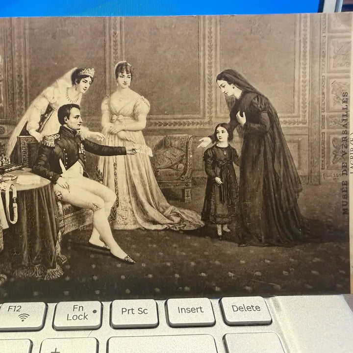 [BUNJANG] Lagrip Napoleon I and Countess Bonchamp Vintage Postcard / 1900년 - 나폴레옹 1세와 봉샹 부인 - 베르사유 궁전 박물관 시리즈