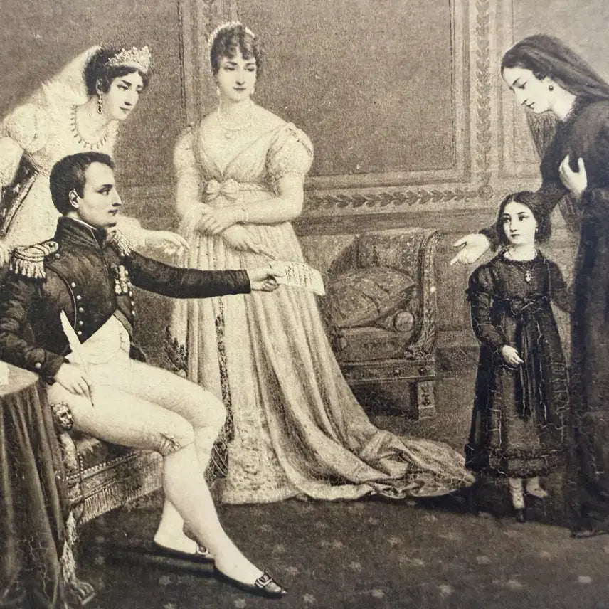 [BUNJANG] Lagrip Napoleon I and Countess Bonchamp Vintage Postcard / 1900년 - 나폴레옹 1세와 봉샹 부인 - 베르사유 궁전 박물관 시리즈