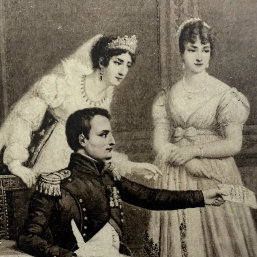 [BUNJANG] Lagrip Napoleon I and Countess Bonchamp Vintage Postcard / 1900년 - 나폴레옹 1세와 봉샹 부인 - 베르사유 궁전 박물관 시리즈