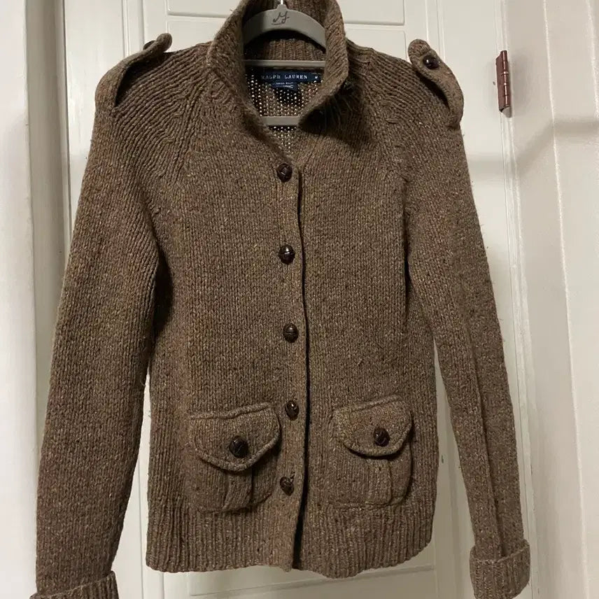 [BUNJANG] Polo Ralph Lauren Wool Cashmere Blend Knit Cardigan / 폴로 랄프로렌 울 캐시미어 혼방 니트 가디건