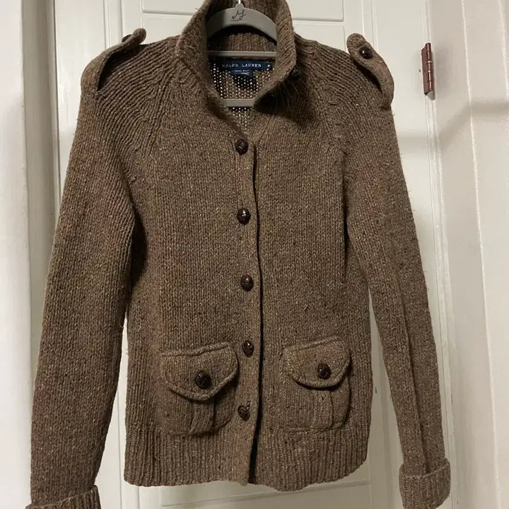 [BUNJANG] Polo Ralph Lauren Wool Cashmere Blend Knit Cardigan / 폴로 랄프로렌 울 캐시미어 혼방 니트 가디건