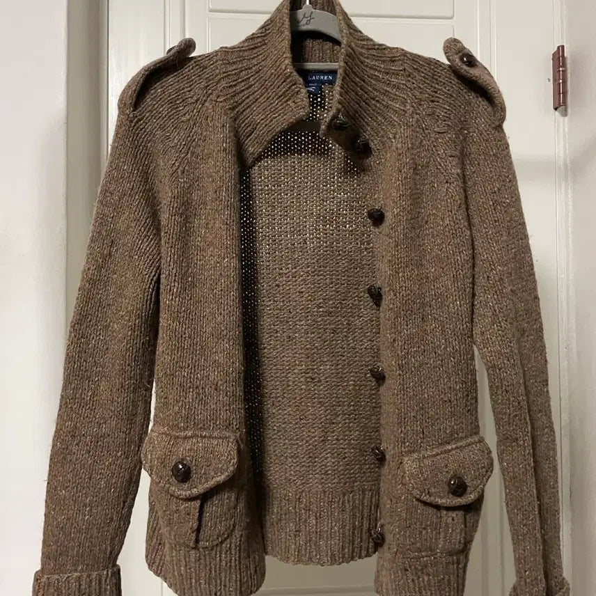 [BUNJANG] Polo Ralph Lauren Wool Cashmere Blend Knit Cardigan / 폴로 랄프로렌 울 캐시미어 혼방 니트 가디건