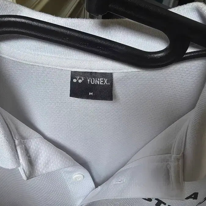 [BUNJANG] Yonex x IAB Game Shirt White Green (Size M) / (M) 요넥스 x 아이앱 게임 셔츠 화이트 그린