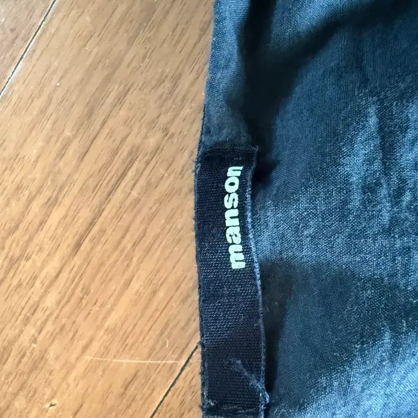 [BUNJANG] Mens On Black Muffler Scarf / 맨즈온 블랙 머플러 프리사이즈