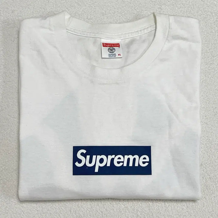 [BUNJANG] Supreme Yankees Box Logo T-Shirt White 15SS XL / [XL] 슈프림 양키스 박스로고 티셔츠 화이트 15SS