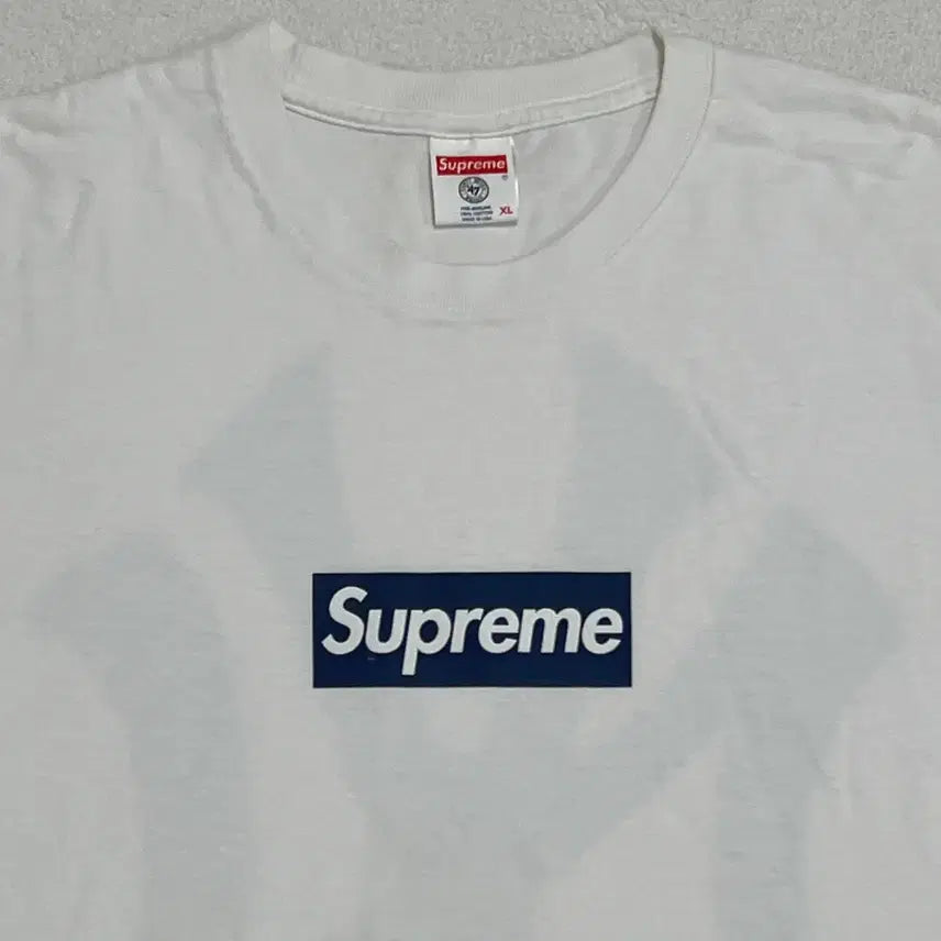 [BUNJANG] Supreme Yankees Box Logo T-Shirt White 15SS XL / [XL] 슈프림 양키스 박스로고 티셔츠 화이트 15SS