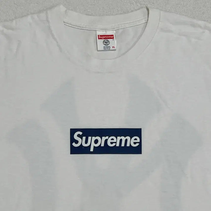 [BUNJANG] Supreme Yankees Box Logo T-Shirt White 15SS XL / [XL] 슈프림 양키스 박스로고 티셔츠 화이트 15SS