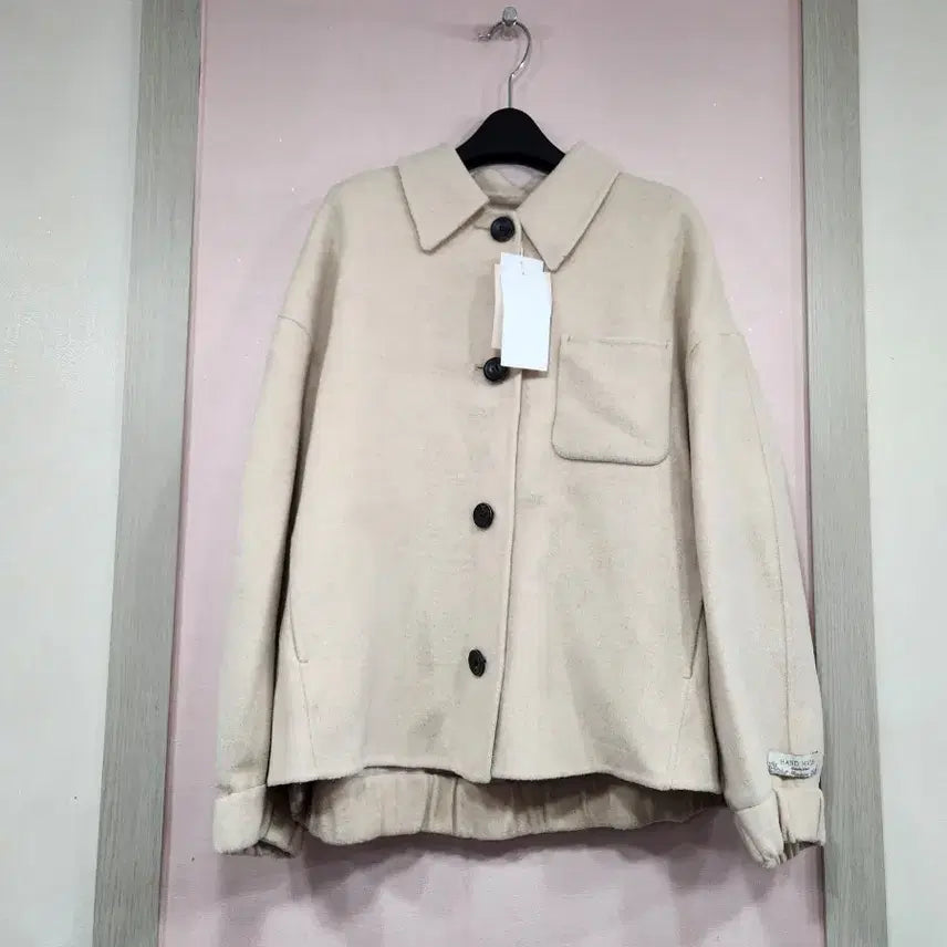 [BUNJANG] Thursday Island Blue Blouson Half Coat / 써스데이아일랜드 백블루종하프코트