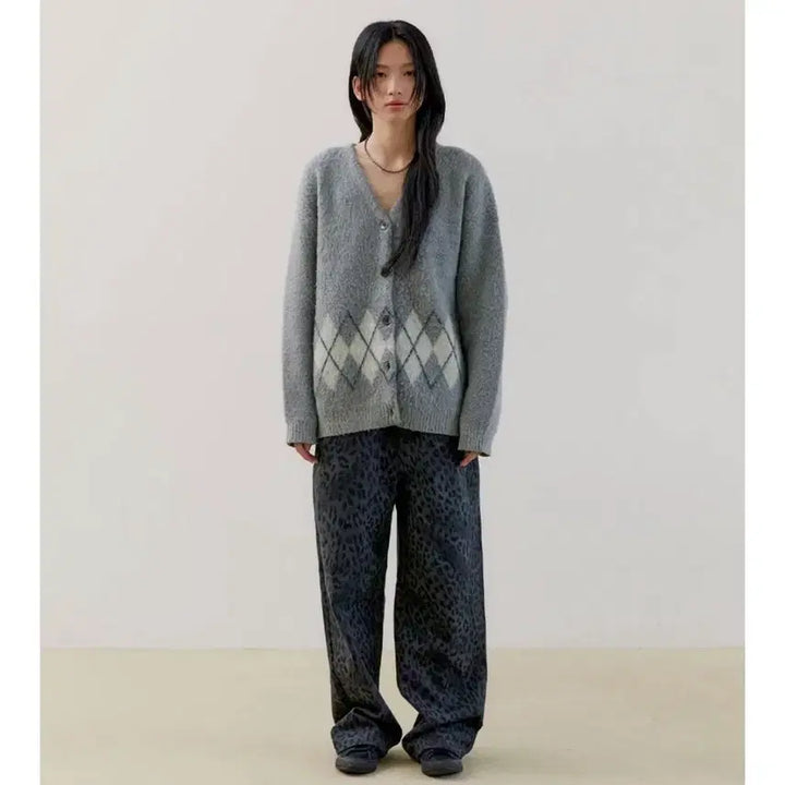 [BUNJANG] Opish Wide Leopard Pants / 오피쉬 와이드 레오파드 팬츠 2