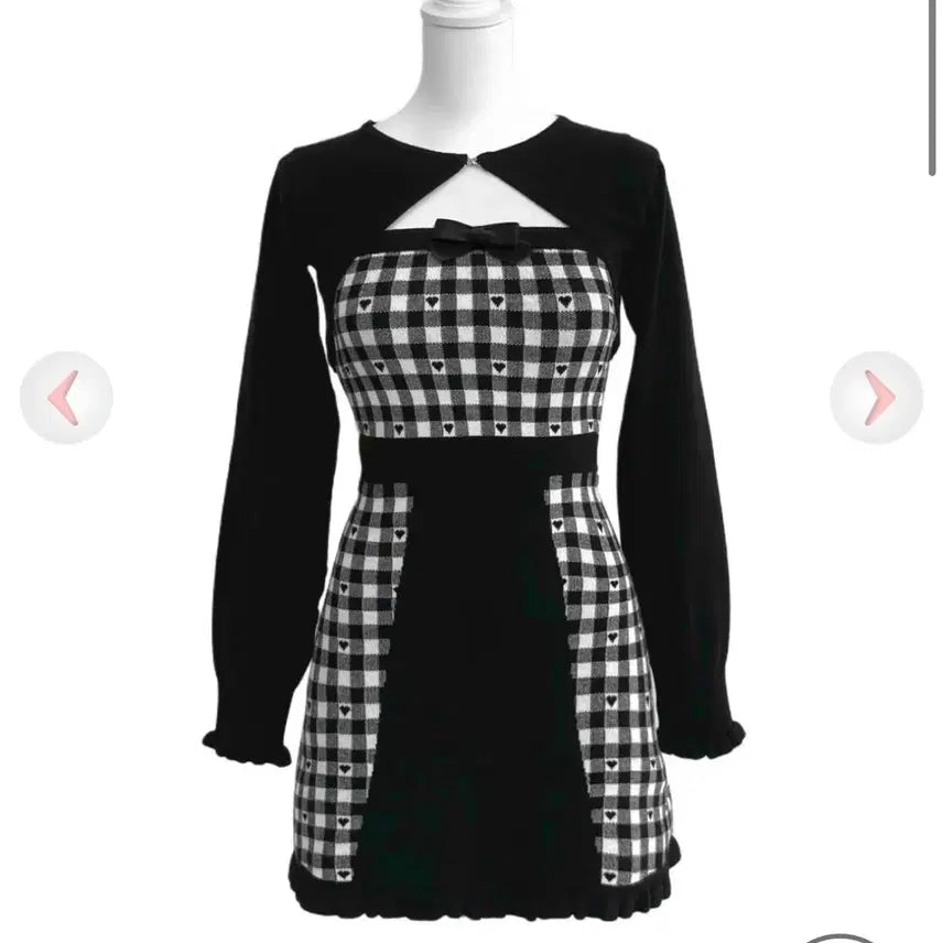 [BUNJANG] HONEY MEW Black Back Ribbon Dress / 급처)HONEY MEW 허니뮤 백 리본 원피스 일브 스나계 일녀룩