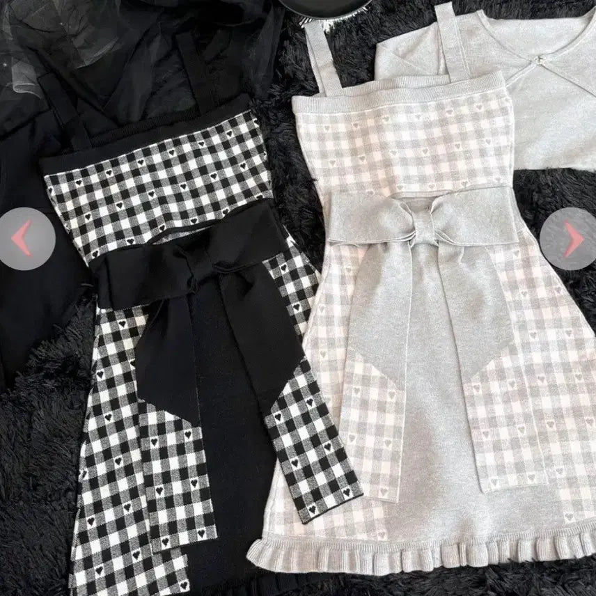 [BUNJANG] HONEY MEW Black Back Ribbon Dress / 급처)HONEY MEW 허니뮤 백 리본 원피스 일브 스나계 일녀룩