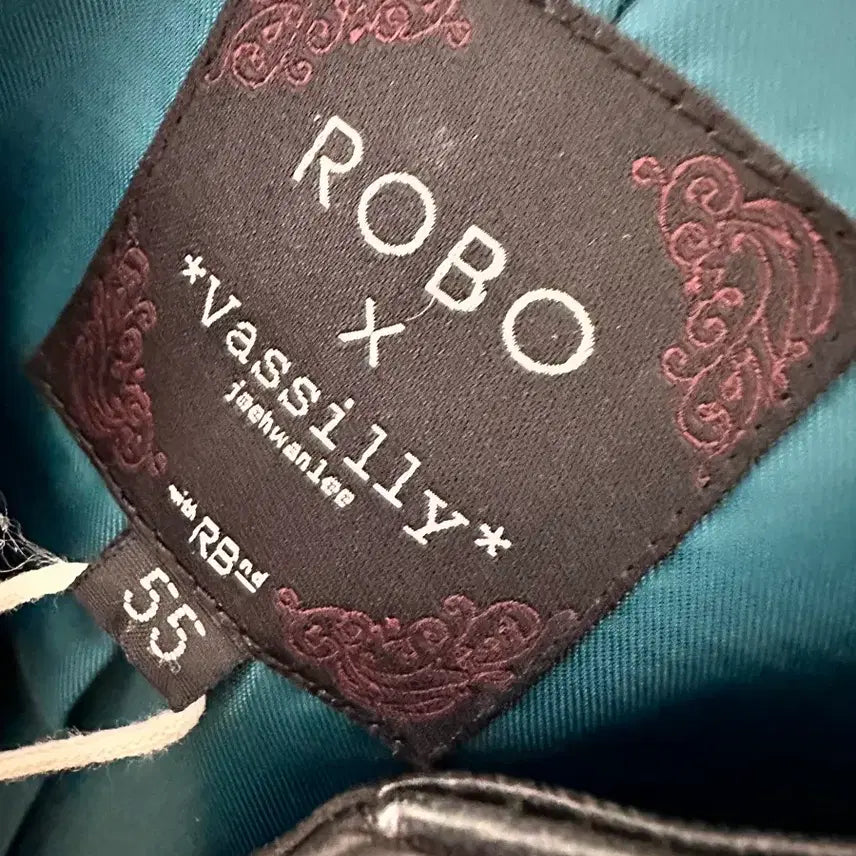 [BUNJANG] ROBO Black Leather Jacket Size 55 / ROBO 블랙 가죽 자켓(사이즈55)