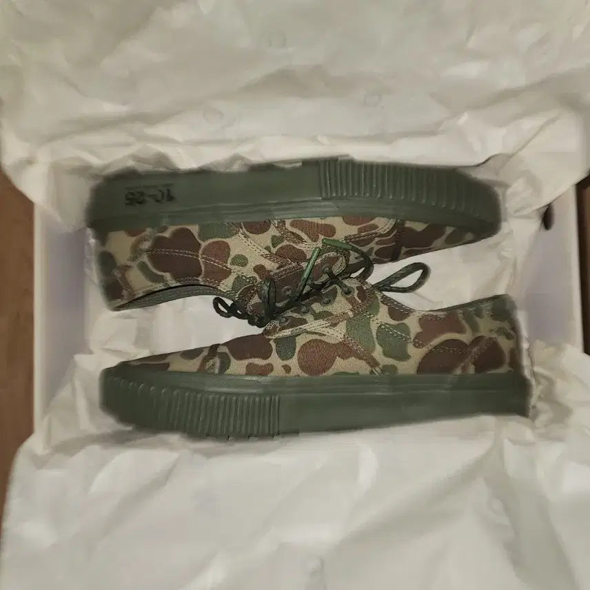 [BUNJANG] Vans OAMC x WTAPS The Camo Sneakers / 반스 oamc x wtaps 더카모